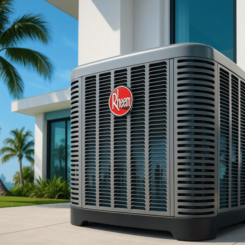 Best Price Rheem Central AC Systems Miami