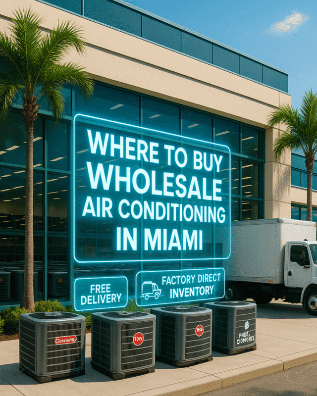 Where to buy Wholesale Air Conditioning In Miami