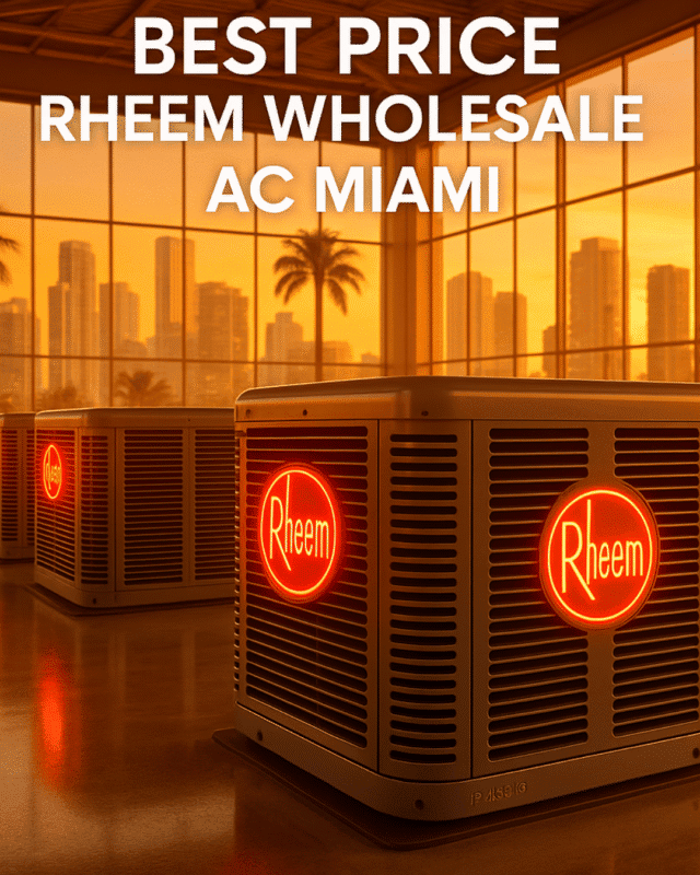 Best Price Rheem Wholesale AC Miami