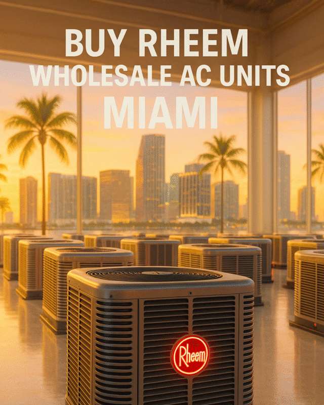 Buy Rheem Wholesale AC Units Miami